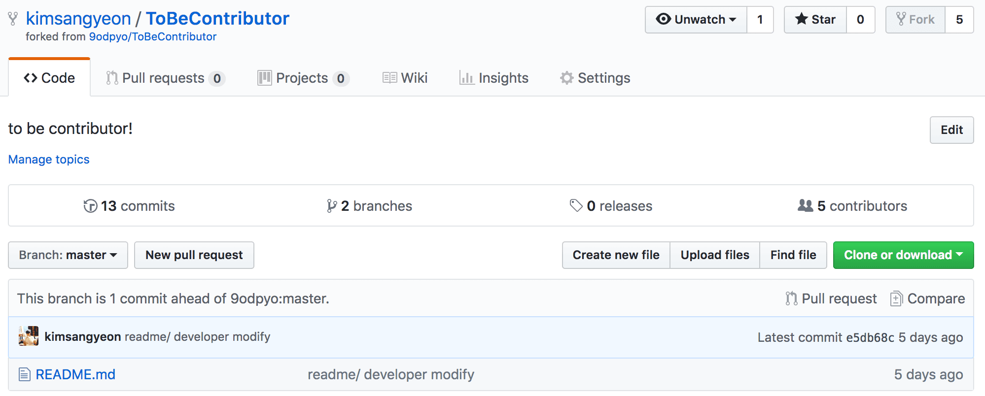 github contributor1 Image